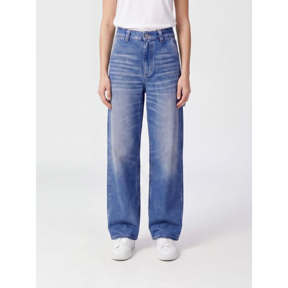 Haikure Women Haikure Sibilla Mid-Rise Five-Pocket Cotton Denim Boyfriend Jeans